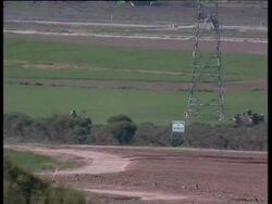 Tanks repositioning on Israeli Gaza border; smoke rises from explosions News Clip