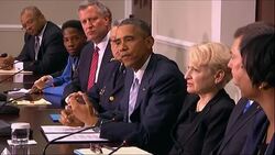 Obama requests no 'militarised' police culture; meets NY mayor de Blasio, Sharpton Instructional Video