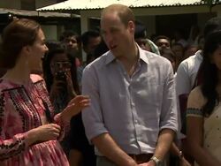 Kate and Will Watch as Panbari Villagers Perform Ceremonial Dance News Clip