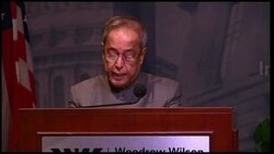 Speech by Indian finance minister at Woodrow Wilson centre News Clip