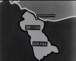 BRITISH GUIANA CRISIS News Clip