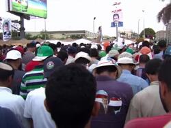 Muslims pray in Tahrir Square News Clip