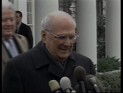 President Enrique Bolanos comments after meeting US president News Clip