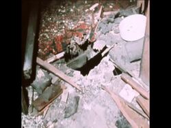 SYND 25-12-73 BOMB TERRORISES HAMPSTEAD  PUB ON CHRISTMAS EVE News Clip