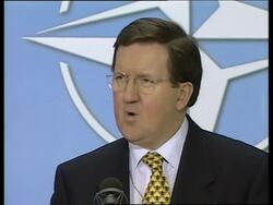 NATO chief holds media conference News Clip