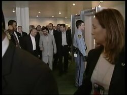 Iranian Pres Ahmadinejad meets Lebanese President Lahoud News Clip