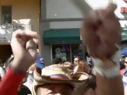 Calle Ocho Street Festival Takes Over Little Havana Stock Footage