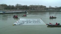 CLEAN : Greenpeace reminds Hollande of nuclear cut promise News Clip