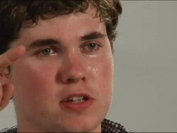 Sufer Blood Interview (clip 9) Stock Footage