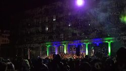 CLEAN : Cologne celebrates New Year one year after sexual assaults News Clip