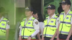 Survivors of Sewol ferry sinking arrive at court to give testimonies in trial of captain and crew News Clip