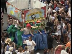 USA: CONEY ISLAND SEASIDE CIRCUS ATTRACTIONS STILL DRAW CROWDS News Clip