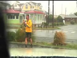 Hurricane Irene opened its assault on the Eastern Seaboard on Saturday by lashing  the North Carolina coast with wind topping 90 mph and pounding shoreline homes with waves. (Aug. 27) Instructional Video