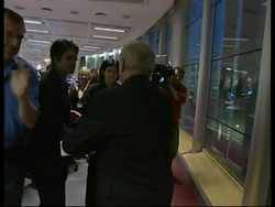 BBC staff show support for former BBC Director General Greg Dyke News Clip