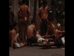 SYND 16-8-70 DISABLED SOUTH VIETNAMESE SOLDIERS PROTEST IN SAIGON News Clip