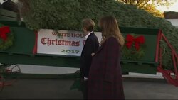 Melania Trump Welcomes WH Christmas Tree Instructional Video