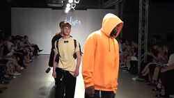 Mercedes-Benz Kiev Fashion Days in Ukraine Stock Footage