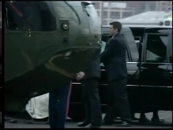 Helicopter carrying Pope Benedict XVI departs for JFK airport Instructional Video