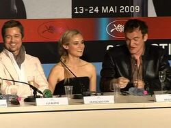 CLEAN: Cannes Presents: 'Inglourious Basterds' News Clip
