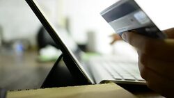 Online shopping Stock Footage