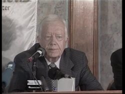 WRAP Former US president presents proposals to end crisis News Clip