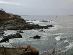 Historic Lighthouse  Stock Footage