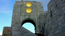 American war memorial Stock Footage