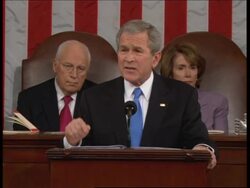 President Bush on Iraq, Iran, Mideast, Latam issues News Clip