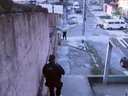 Special Forces Raid In Rio De Janeiro Stock Footage