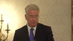 Sir Michael Fallon Speaking on Mental Health Awareness for Armed Forces News Clip
