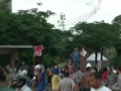 Pro Muslim Brotherhood supporters on streets News Clip