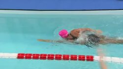 Record breaker Nyad attempts 48-hour swim in NYC News Clip