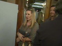 Beverley Mitchell at the A Night Out With Silver Jeans Co. And M Fredric at Studio City CA. (Footage by WireImage Video/GettyImages) Stock Footage
