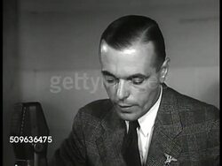 1940: REPRISAL of NAZI BROADCAST: Nazi Germany Third Reich Eagle W/ Swastika above DXB (Berlin radio call) letters. RADIO ANNOUNCER saying Hitler mad about German internment in Dutch East Indies & intends to give the Dutch 'some of their own medicine' Instructional Video