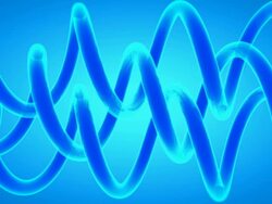 Animated blue Background HD Stock Footage