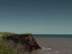Waves knocks on rocks  Stock Footage