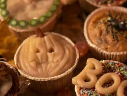 HD: Halloween Pastries Stock Footage