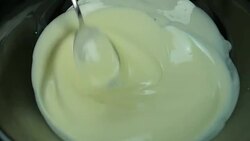 melting white chcolate. close up. Slow motion. Stock Footage