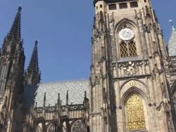 St. Vitus Cathedral, Prague (HD) Stock Footage