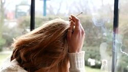 Teen depression Stock Footage