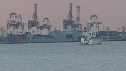 CLEAN : Sunset over Manila before of ASEAN summit News Clip