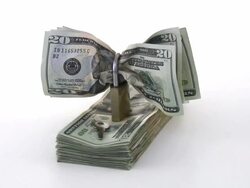 Cash money security. Dollars, finance, business. Stock Footage