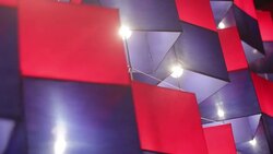 Lamp in Loi Krathong Traditional Festival in Thailand Stock Footage