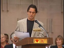 Tony Danza Taft High School Awards Stock Footage