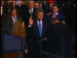 Inauguration of President William Jefferson Clinton, Part 1 Instructional Video