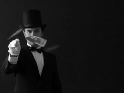 Throwing Cards Stock Footage