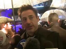 EVENT CAPSULE CHYRON: Sherlock Holmes: A Game Of Shadows: European Premiere at Empire Leicester Square on December 08, 2011 in London, England (Footage by WireImage Video/Getty Images) Stock Footage