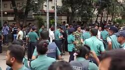 CLEAN : FILE: Mastermind of Bangladesh cafe siege killed in raid News Clip