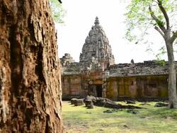 Phanomrung Castle Stock Footage