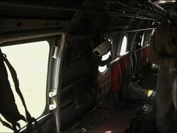 US helicopters start distributing relief at heavily flooded areas Instructional Video